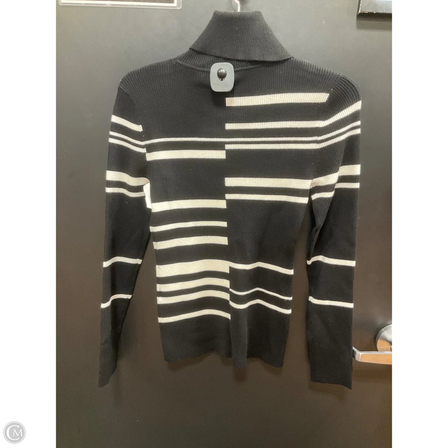 Sweater By White House Black Market In Black & White, Size: M