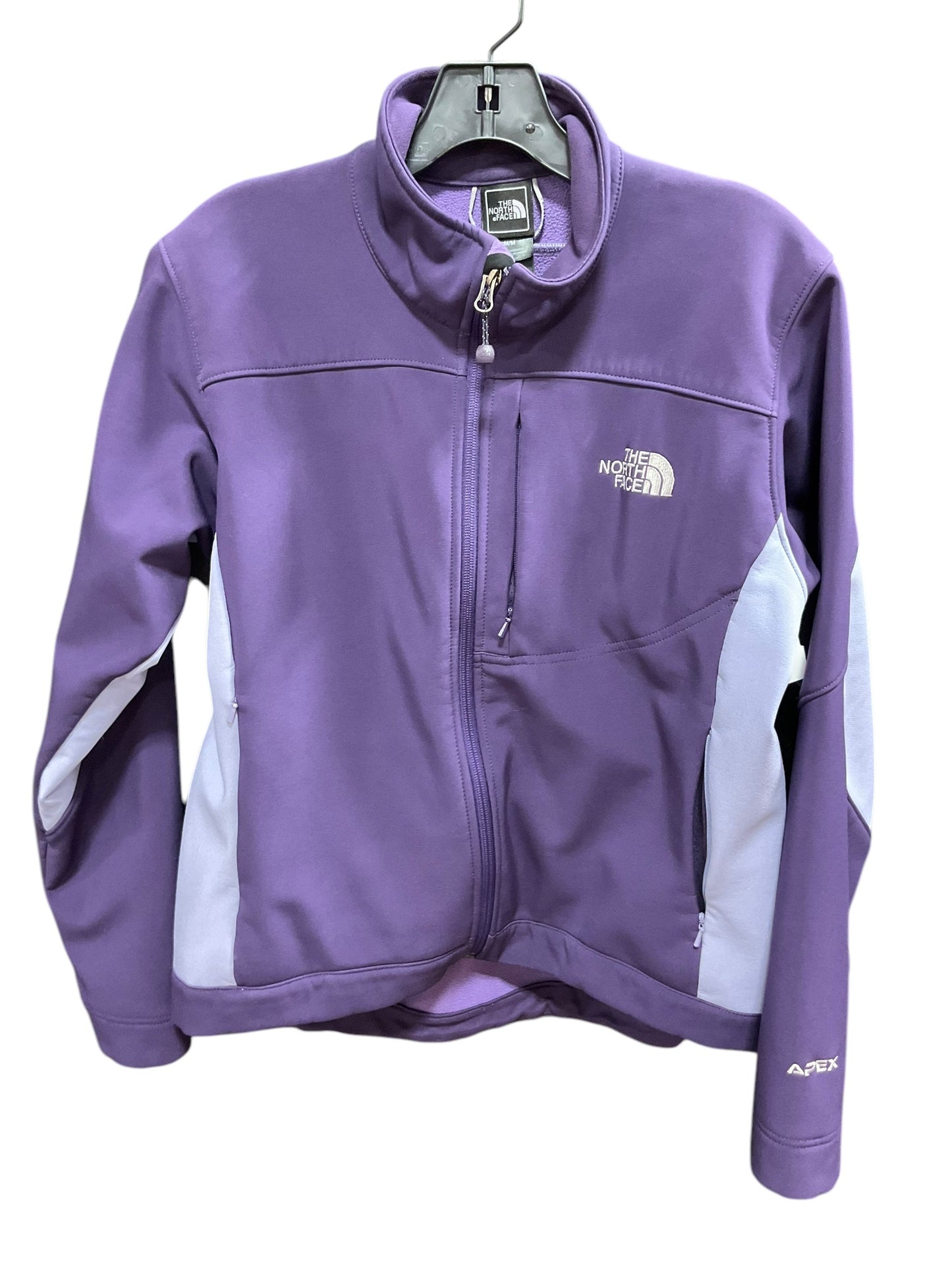 Athletic Jacket By The North Face In Purple, Size: M