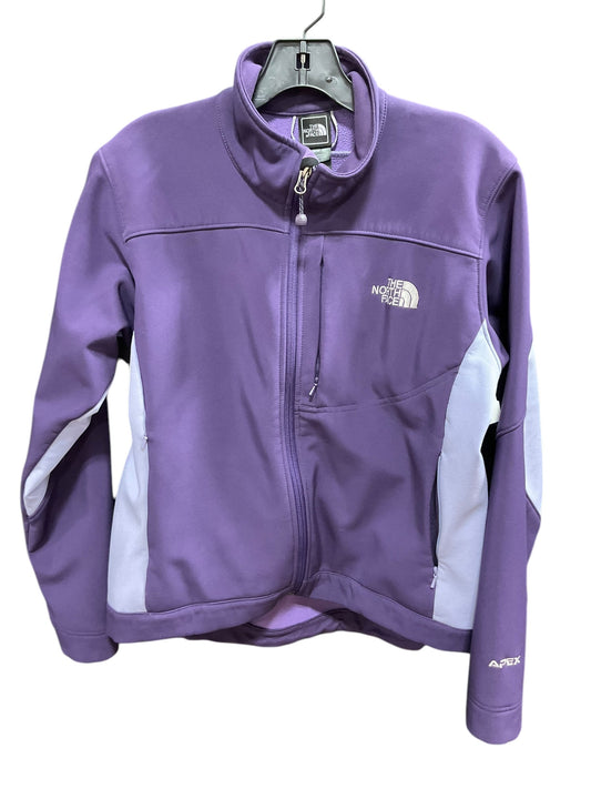 Athletic Jacket By The North Face In Purple, Size: M