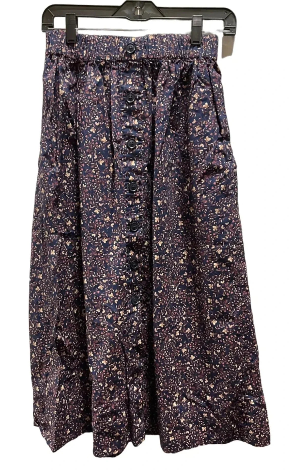 Skirt Maxi By Loft In Floral Print, Size: Xs