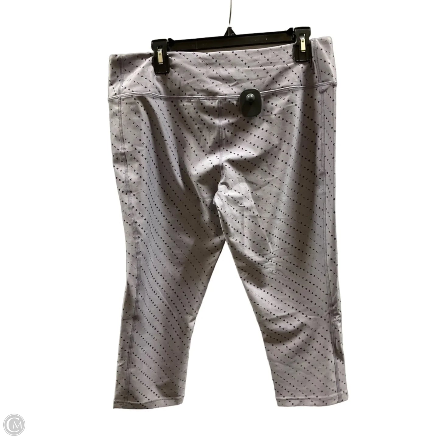 Athletic Leggings By Nike In Purple, Size: Xl