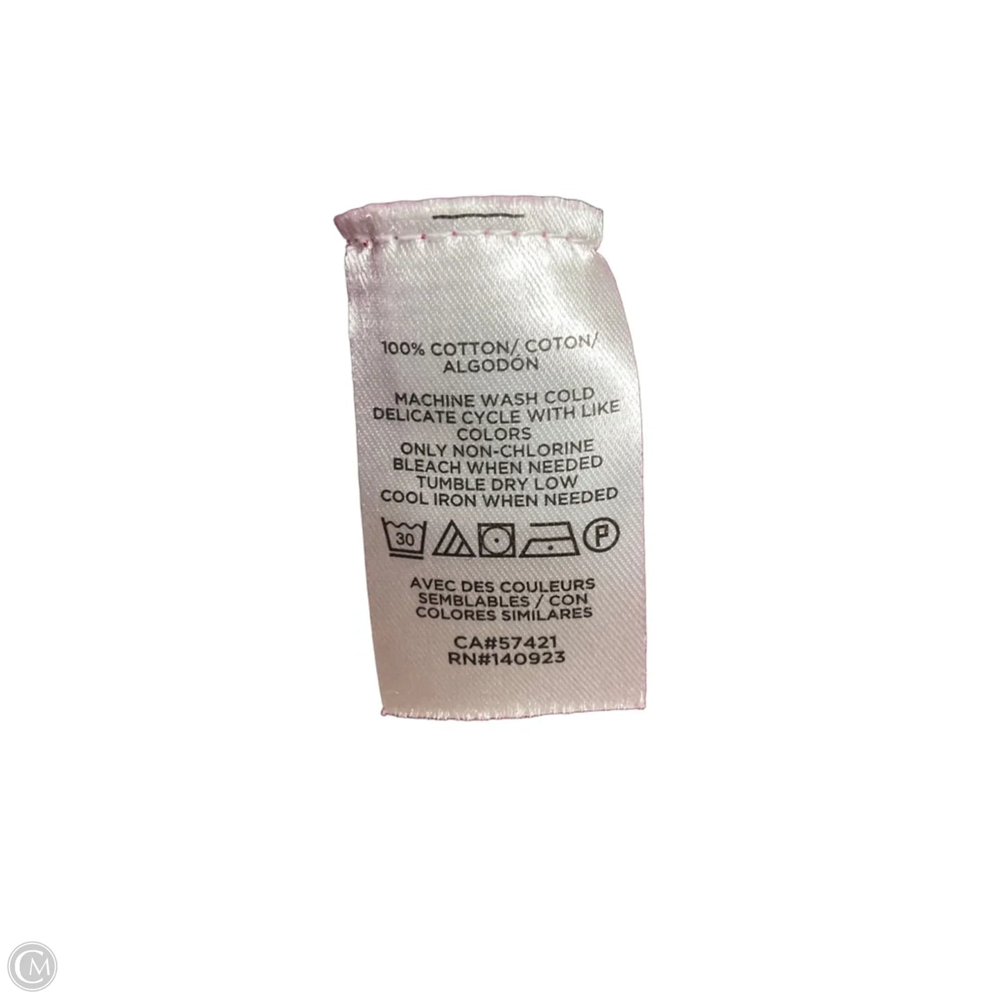 Top Sleeveless By Loft In Pink, Size: M