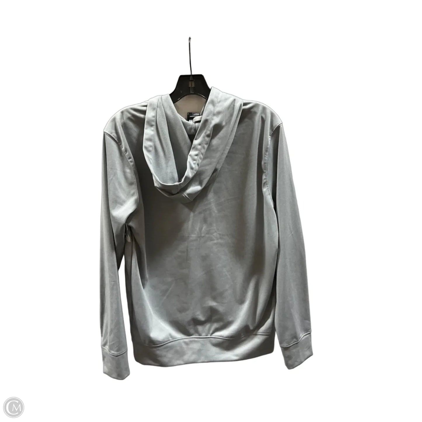 Athletic Top Long Sleeve Hoodie By The North Face In Grey, Size: S