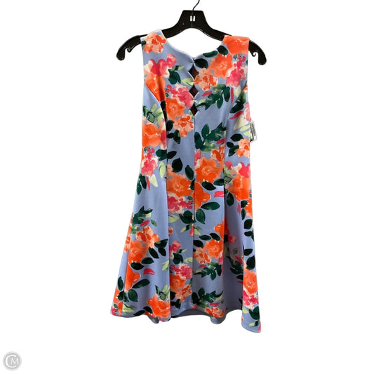 Dress Party Short By Vince Camuto In Floral Print, Size: 10