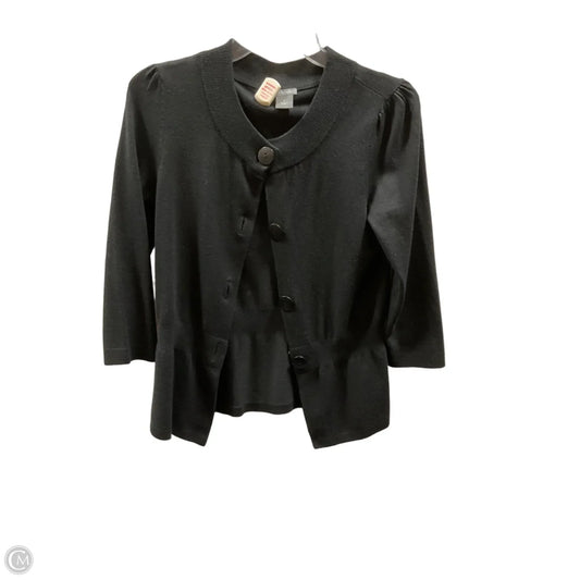 Cardigan By Ann Taylor In Black, Size: S