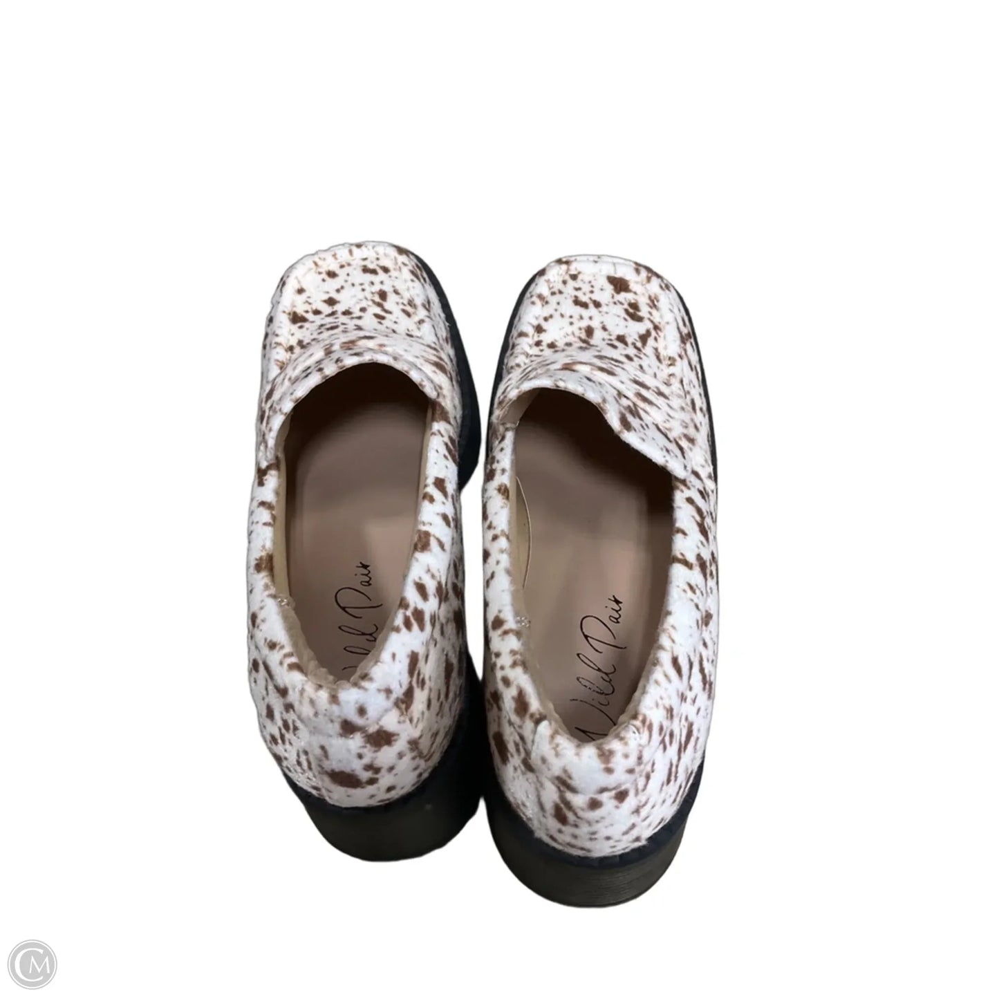 Shoes Heels Block By Cmf In Animal Print, Size: 8.5