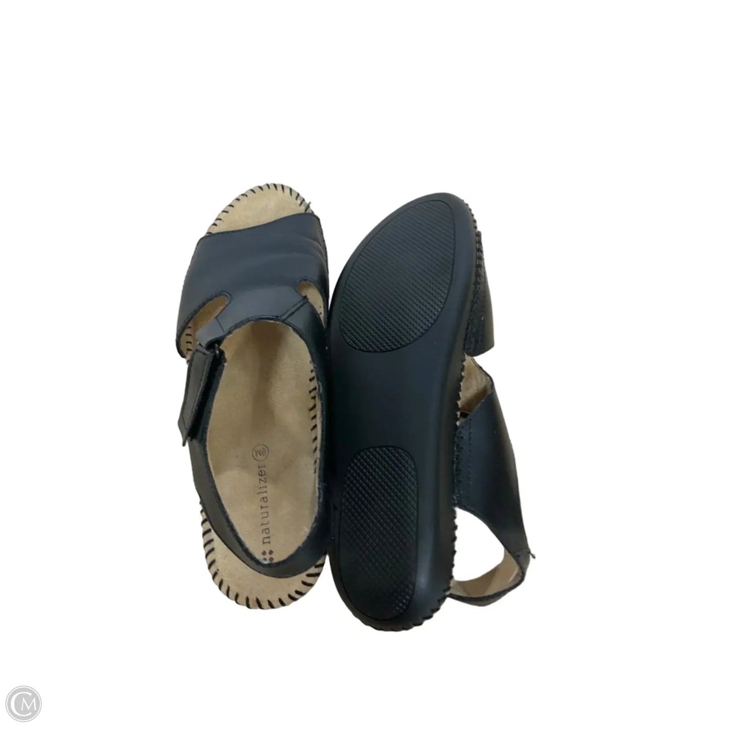 Sandals Flats By Naturalizer In Black, Size: 9