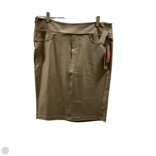 Skirt Midi By Liverpool In Brown, Size: 8
