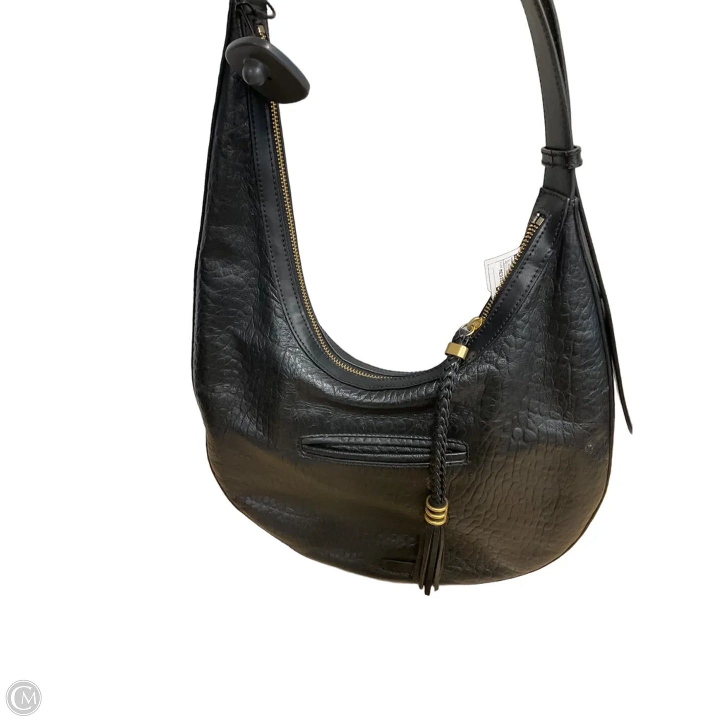 Handbag Leather By Vince Camuto, Size: Medium