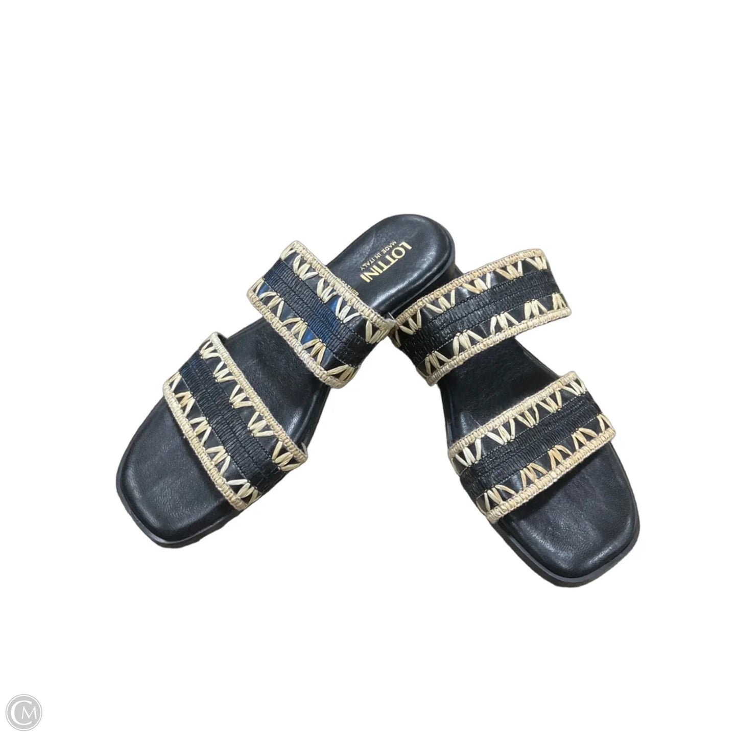 Sandals Flats By Cmf In Black, Size: 7