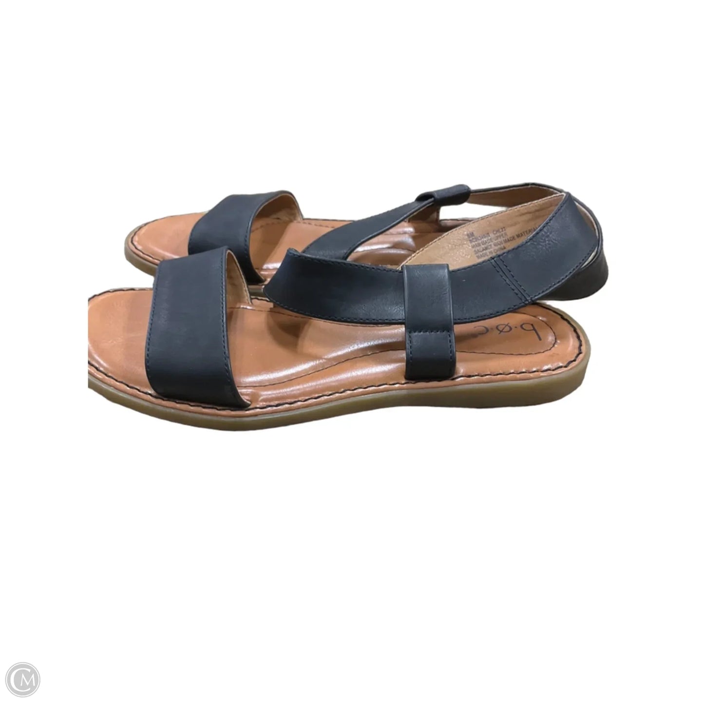 Sandals Flats By Boc In Black, Size: 8