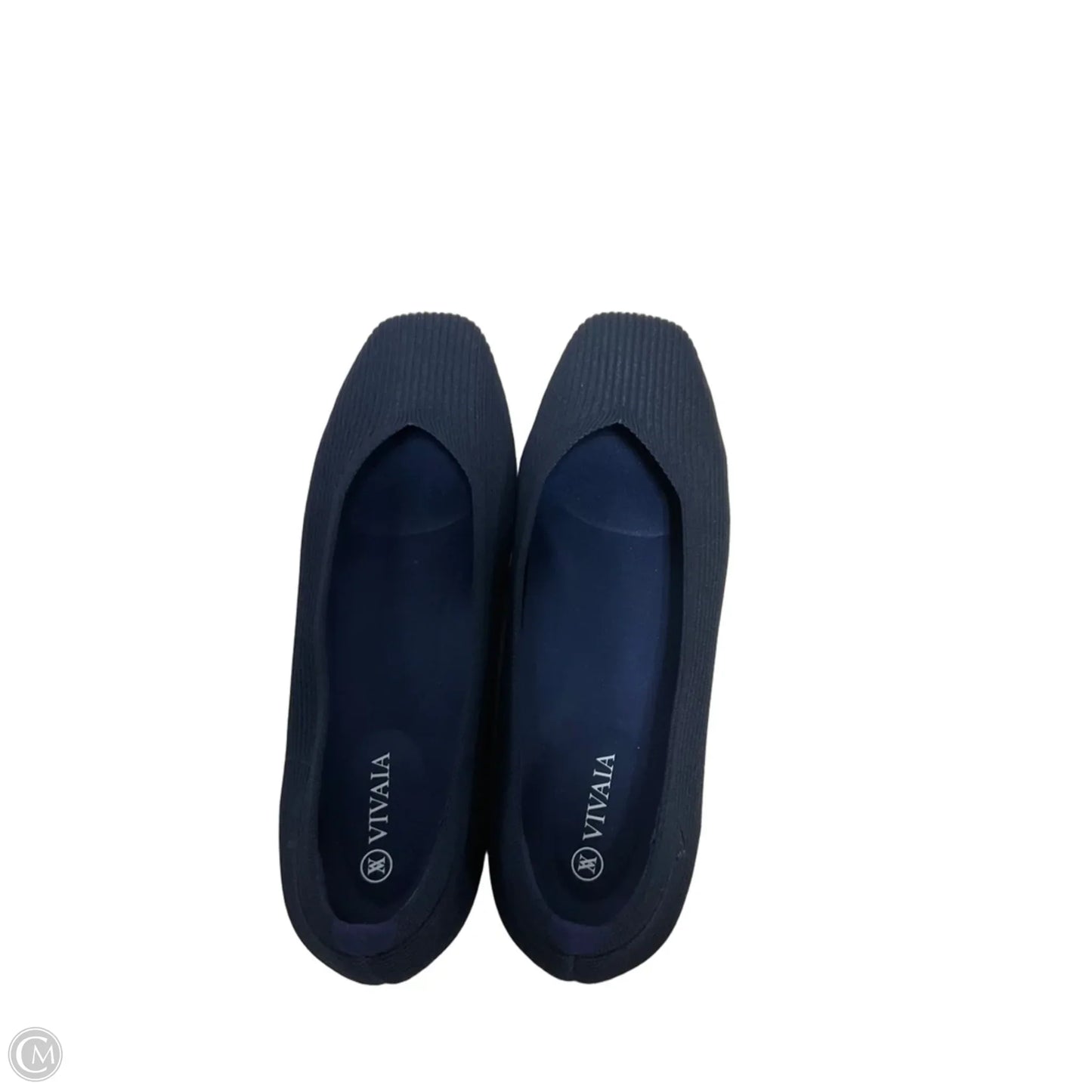 Shoes Flats By Vivaia In Navy, Size: 9
