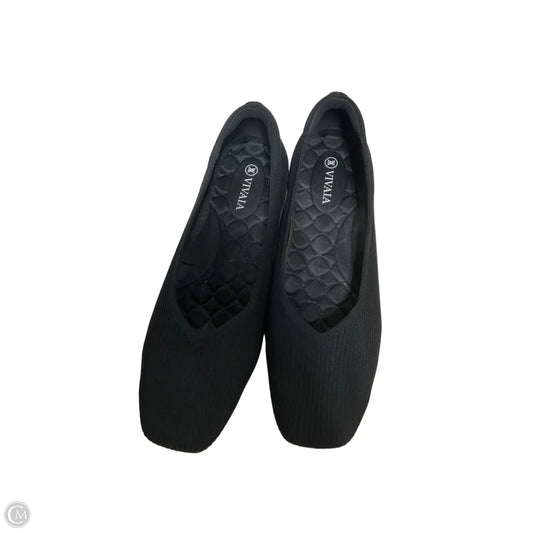 Shoes Flats By Vivaia In Black, Size: 9