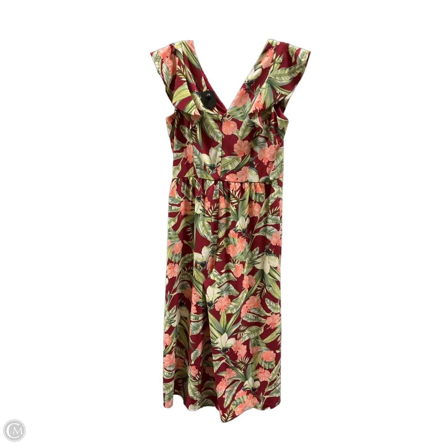 Jumpsuit By Ann Taylor In Floral Print, Size: 4