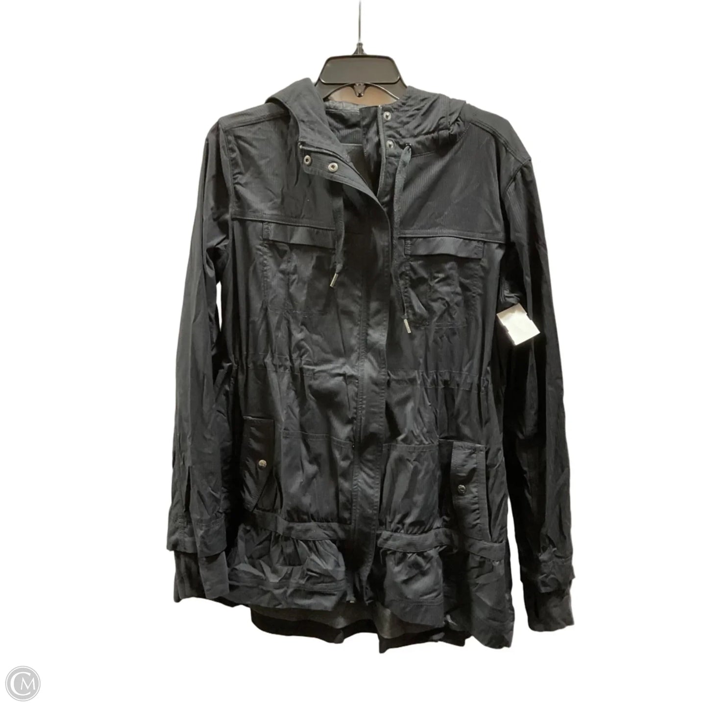 Athletic Jacket By Lululemon In Black, Size: Osfm