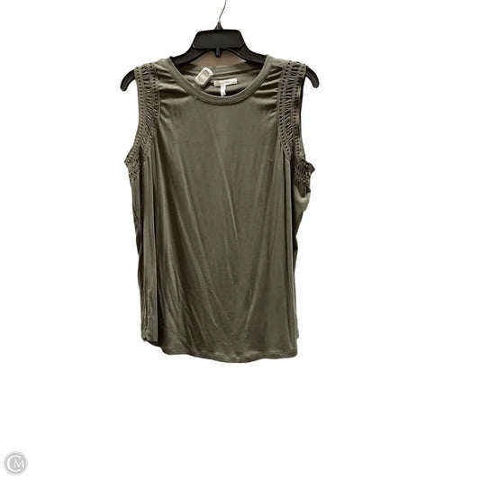 Top Sleeveless By Maurices In Green, Size: Xl