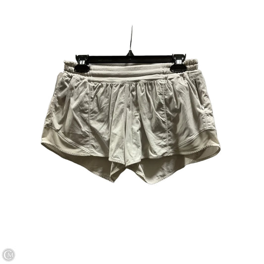 Athletic Shorts By Lululemon In Grey, Size: 8
