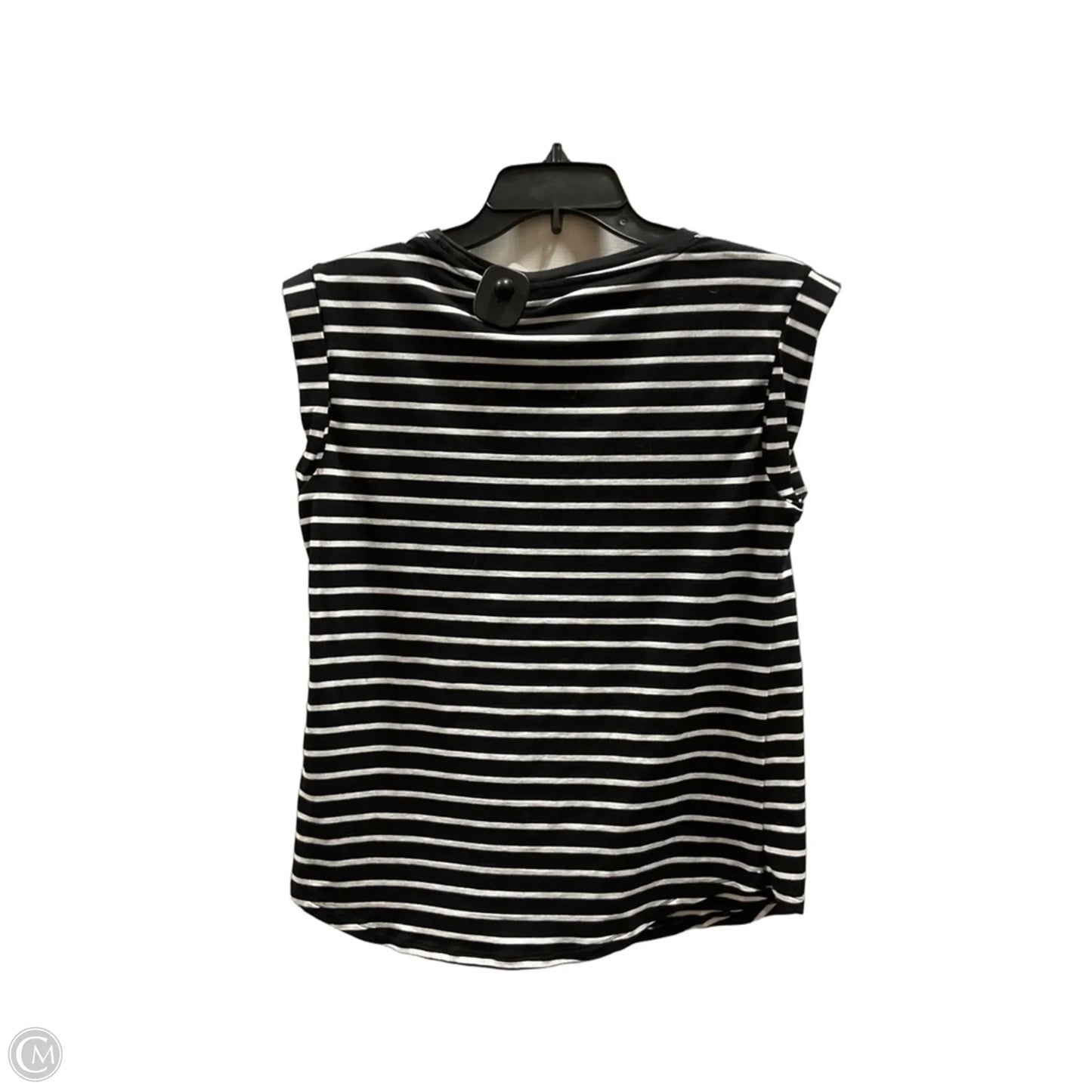 Top Sleeveless By White House Black Market In Striped Pattern, Size: S