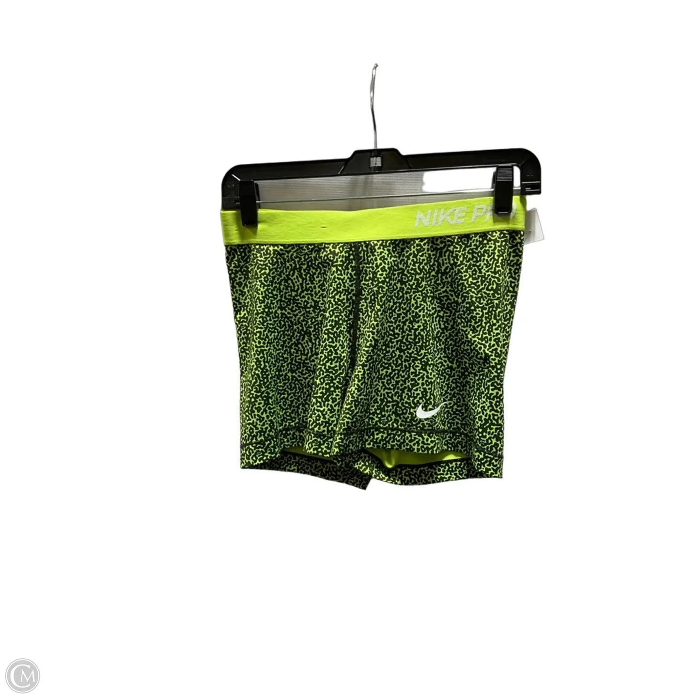 Athletic Shorts By Nike In Yellow, Size: L