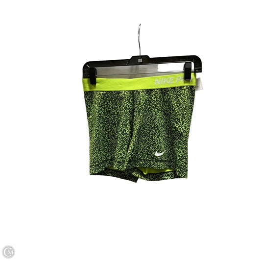 Athletic Shorts By Nike In Yellow, Size: L