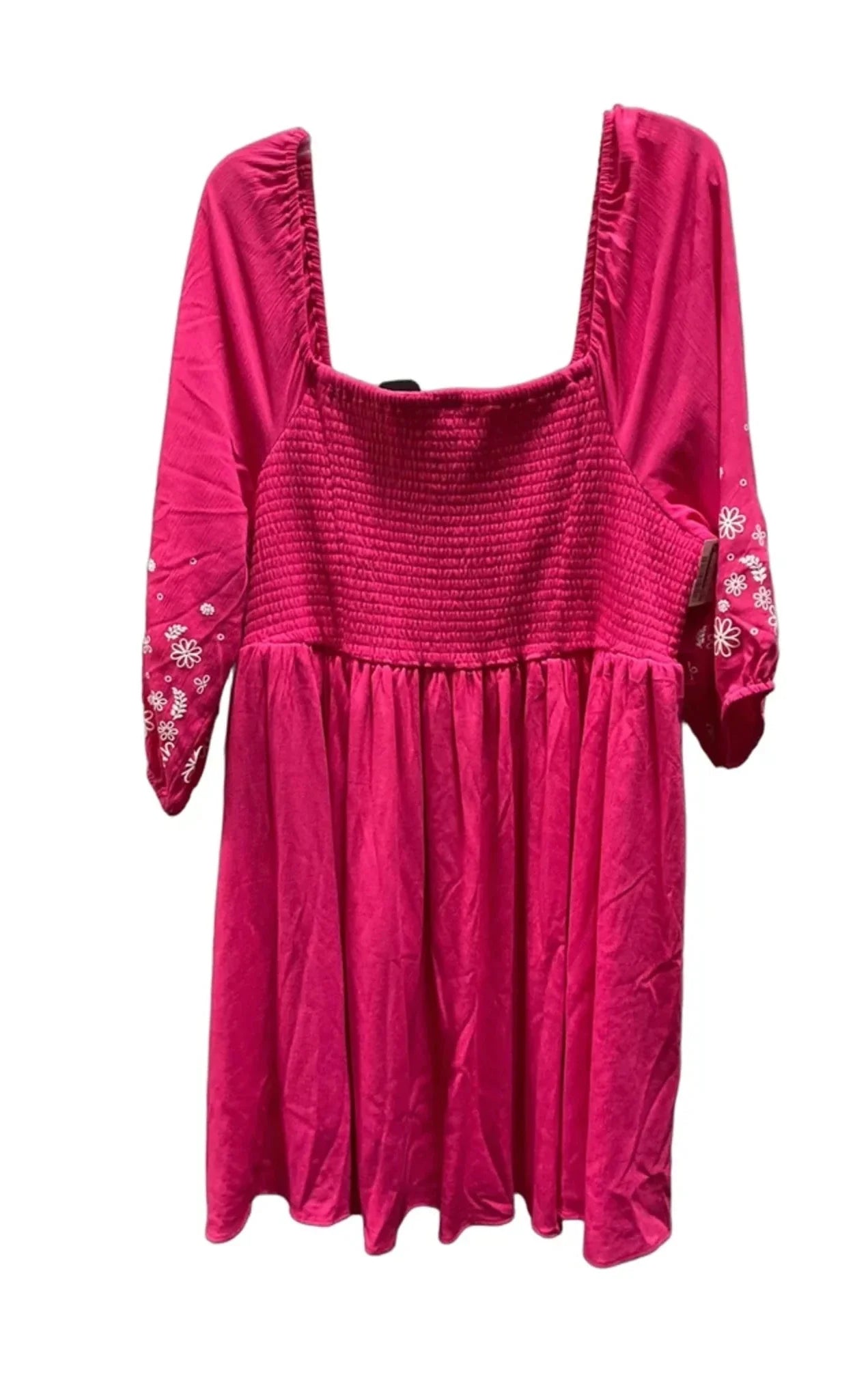 Dress Casual Short By Torrid In Pink, Size: 2x