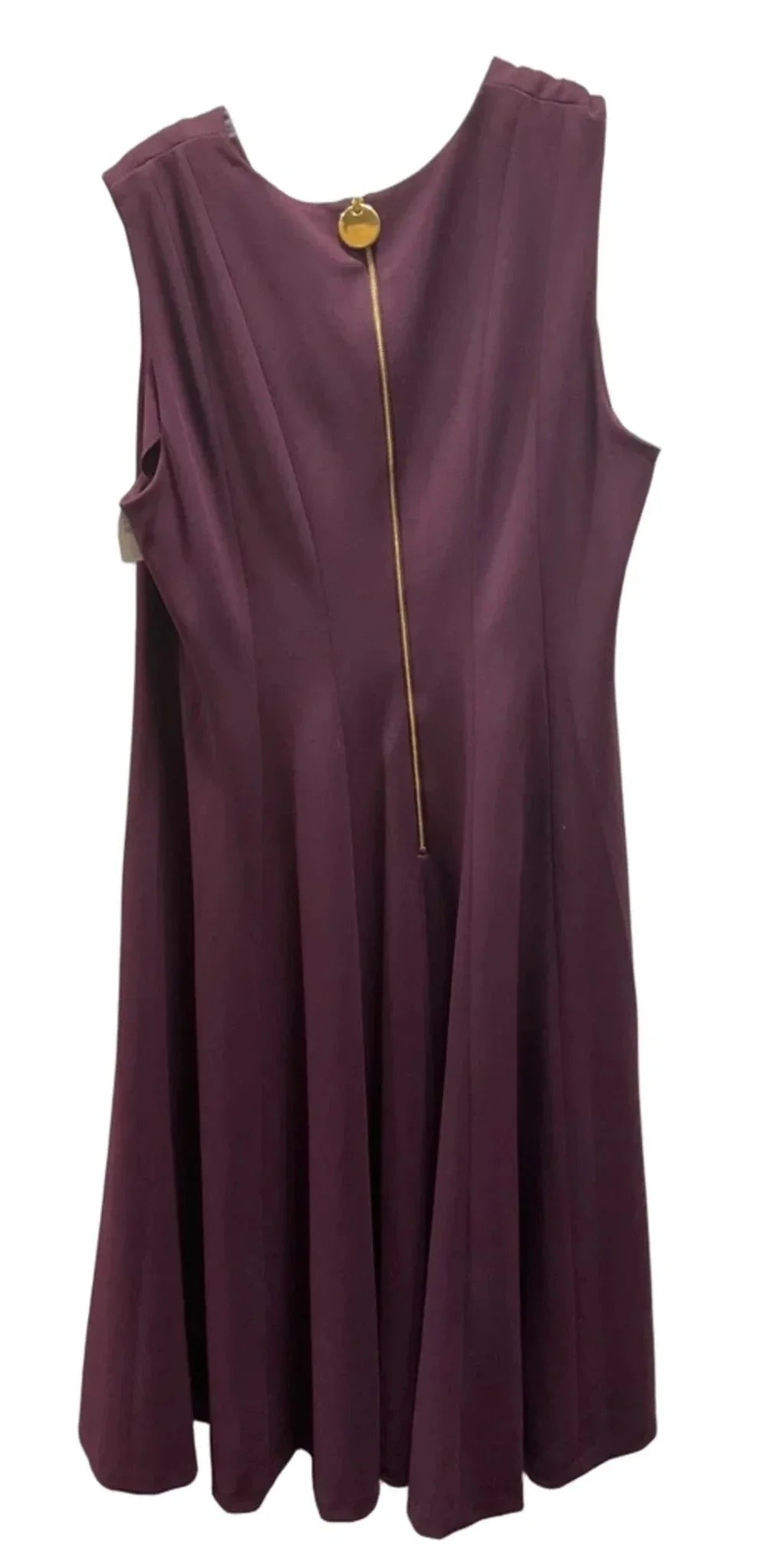 Dress Party Midi By Calvin Klein In Purple, Size: 18