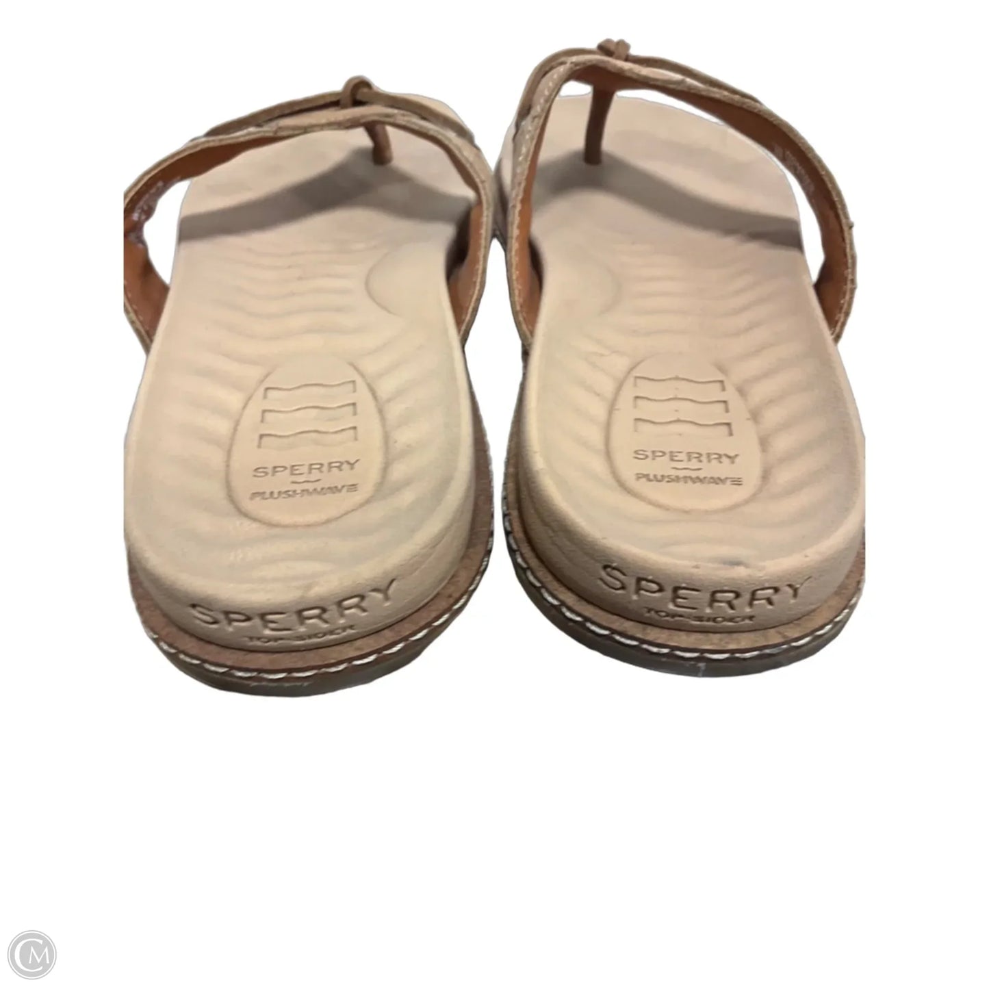 Sandals Flip Flops By Sperry In Tan, Size: 9