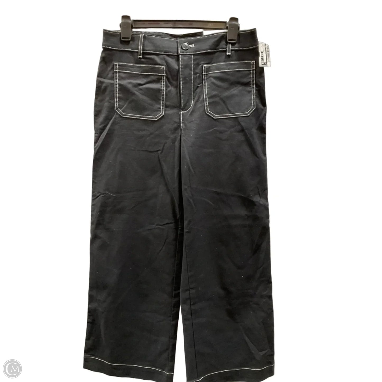 Pants Wide Leg By Loft In Black, Size: 6