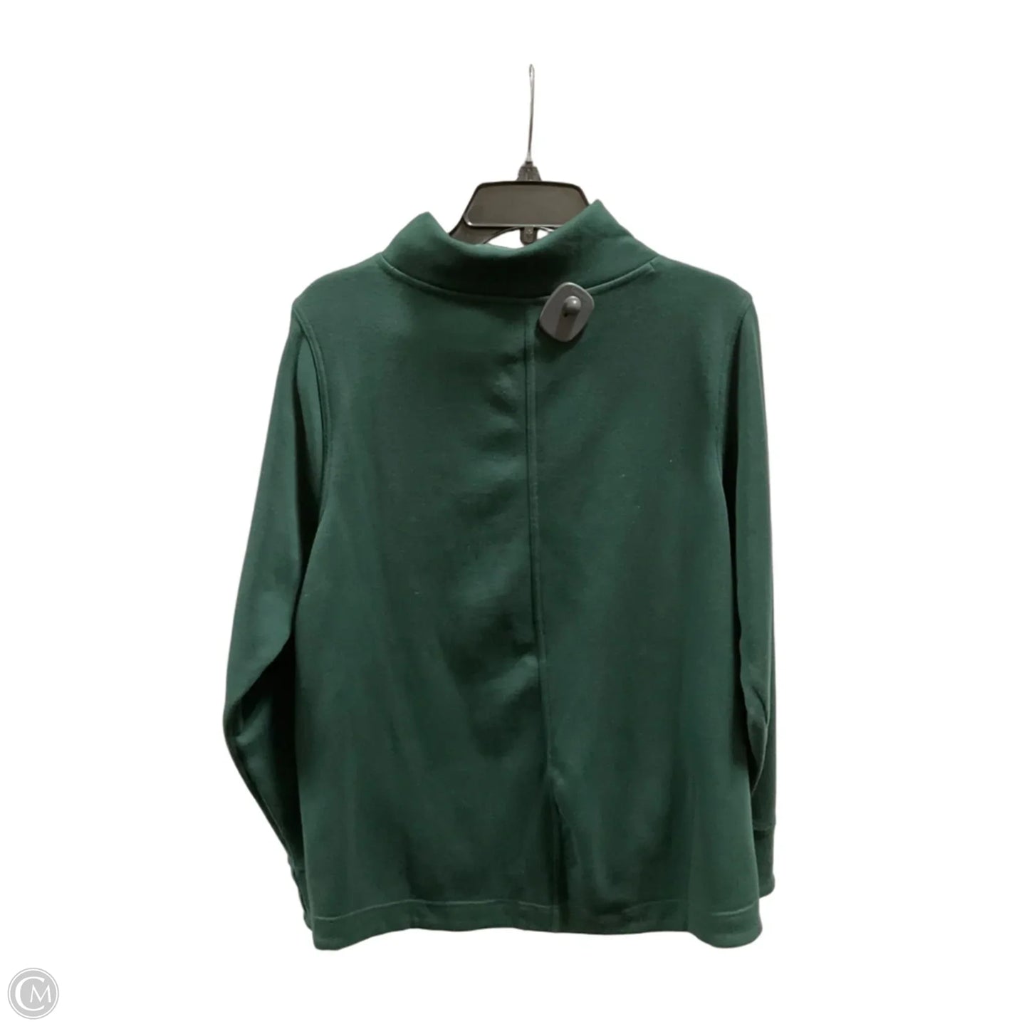 Athletic Top Long Sleeve Crewneck By Athleta In Green, Size: M