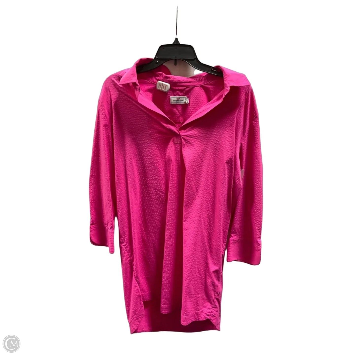 Swimwear Cover-up By Vineyard Vines In Pink, Size: L