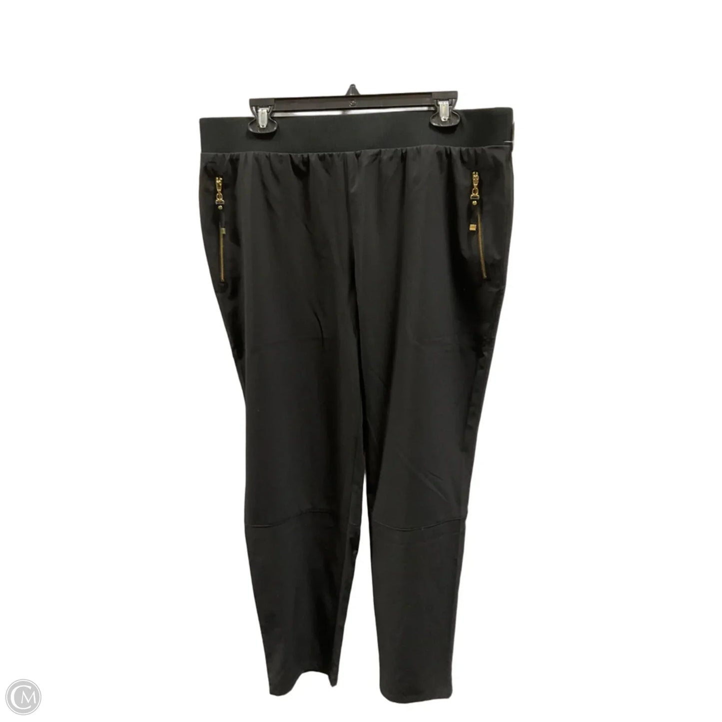 Athletic Capris By Zenergy By Chicos In Black, Size: L