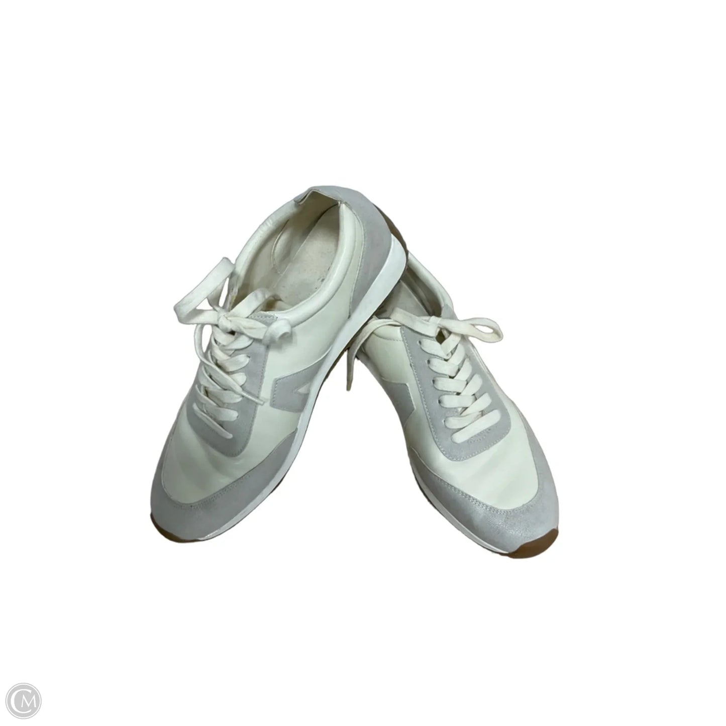 Shoes Sneakers By Mia In Cream, Size: 10