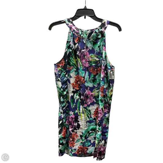 Dress Casual Midi By C And C In Multi-colored, Size: M