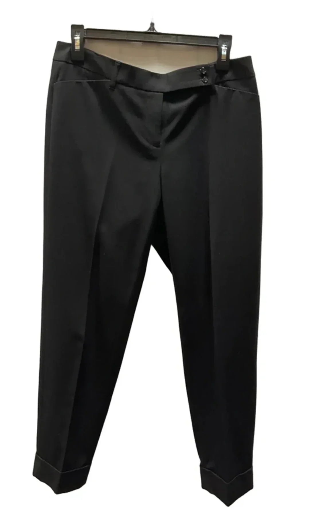Pants Cropped By White House Black Market In Black, Size: 6