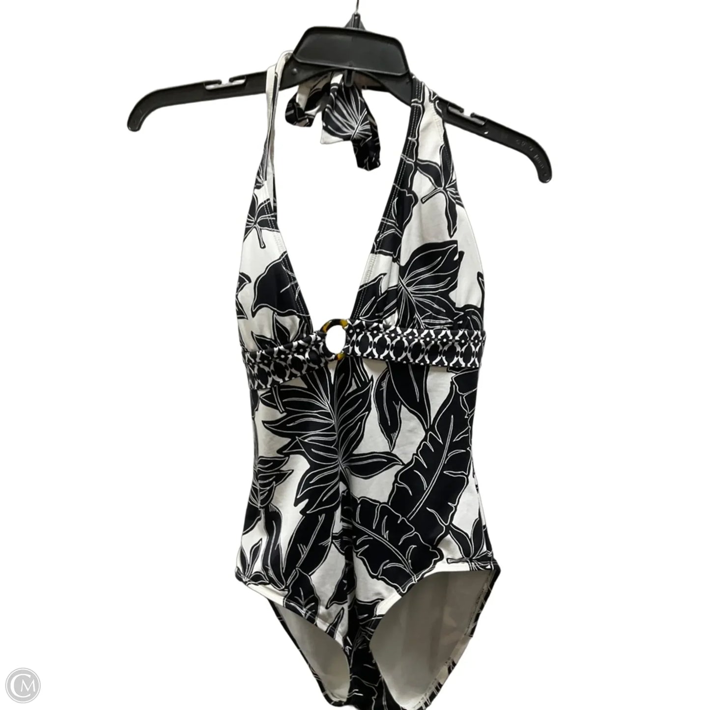 Swimsuit By Tommy Bahama In Black & White, Size: 10