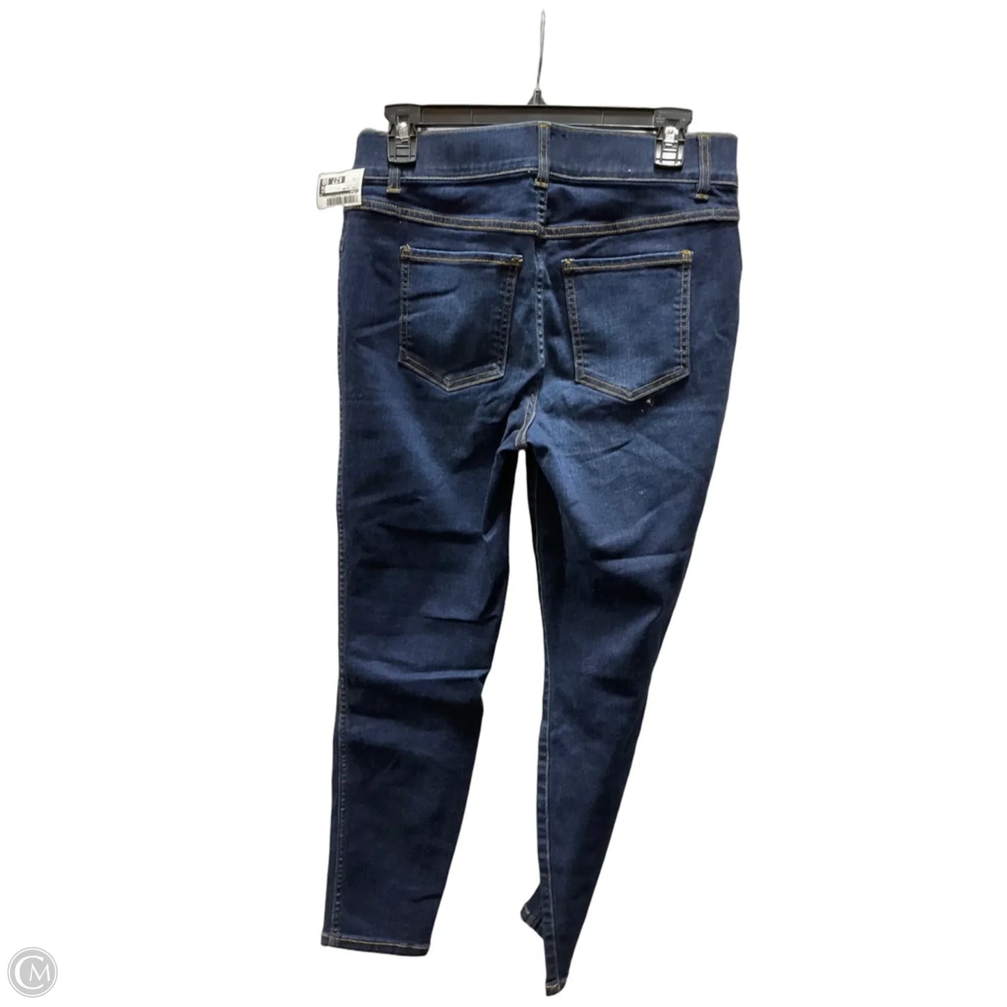 Jeans Skinny By Spanx In Blue Denim, Size: M