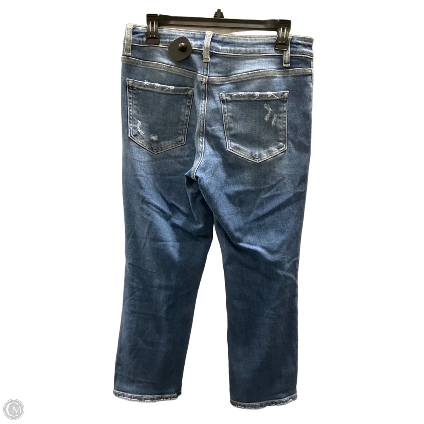Jeans Straight By Vervet In Blue Denim, Size: 8