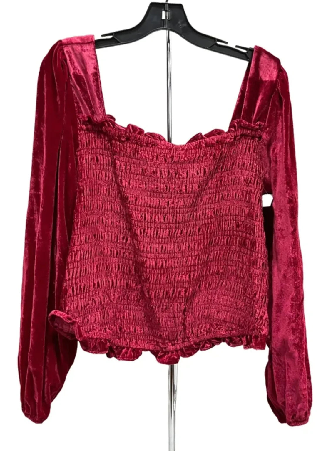 Top Long Sleeve By Torrid In Red, Size: 2x
