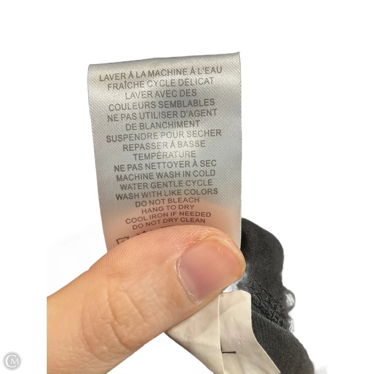 Top Long Sleeve By Maison Damelie In Black, Size: Xl