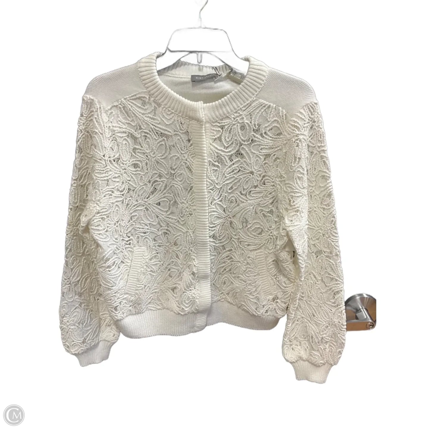 Cardigan By Cma In White, Size: L