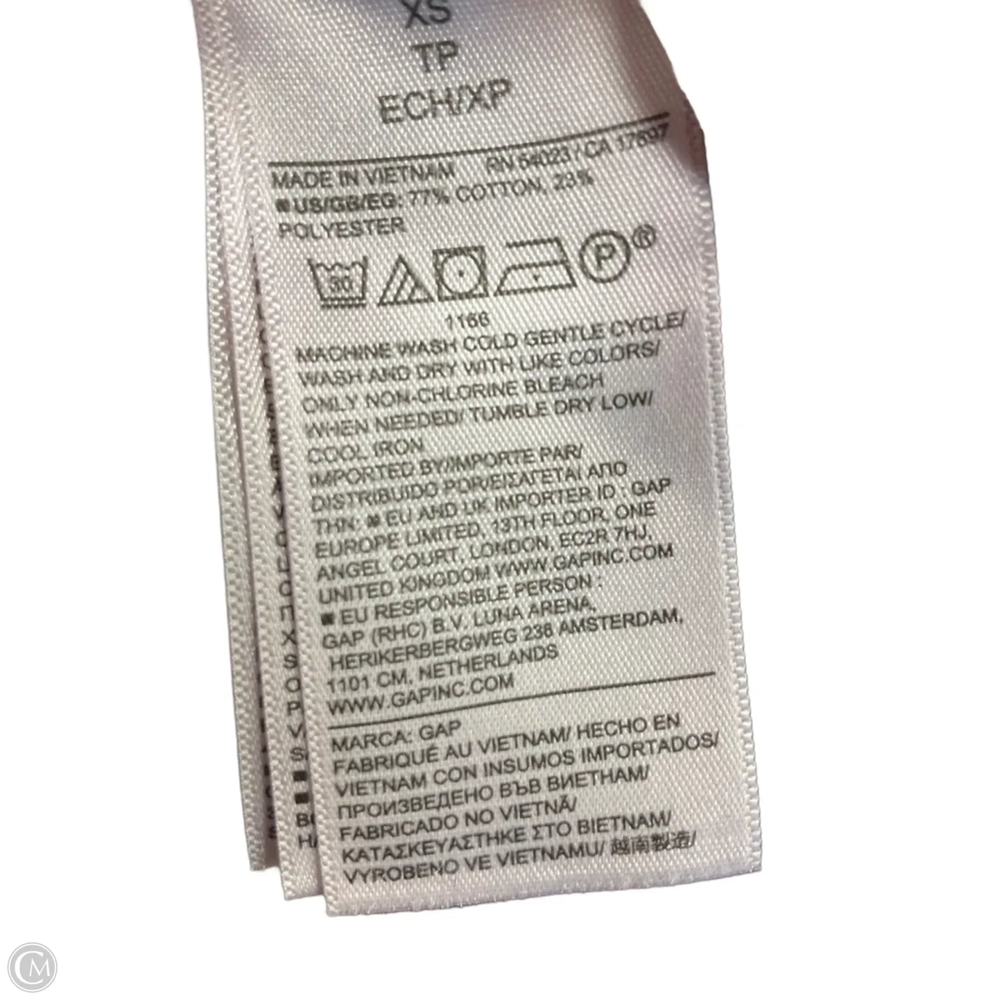 Sweatshirt Crewneck By Gap In Red, Size: Xs