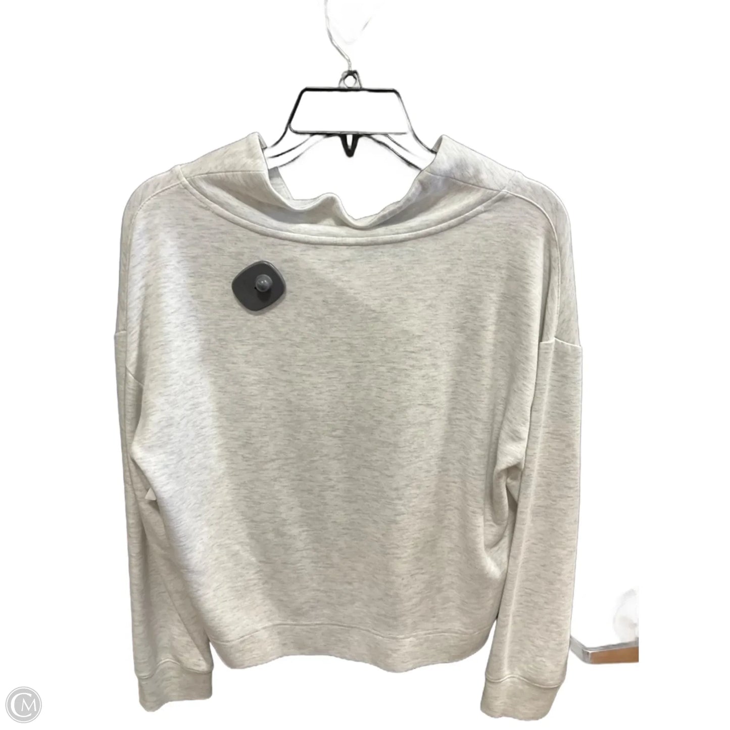 Athletic Sweatshirt Crewneck By Lou And Grey In Grey, Size: Xs