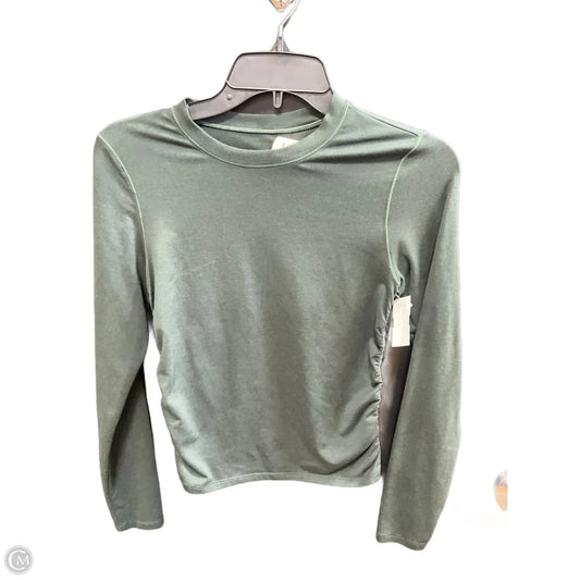 Athletic Top Long Sleeve Crewneck By Vuori In Green, Size: Xs