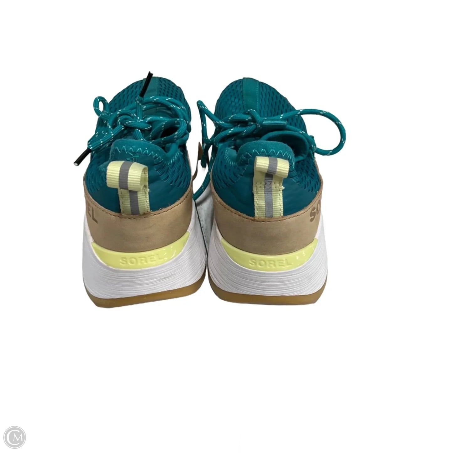 Shoes Athletic By Sorel In Green, Size: 7