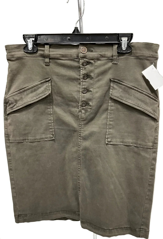 Skirt Mini & Short By Pilcro In Grey, Size: 8