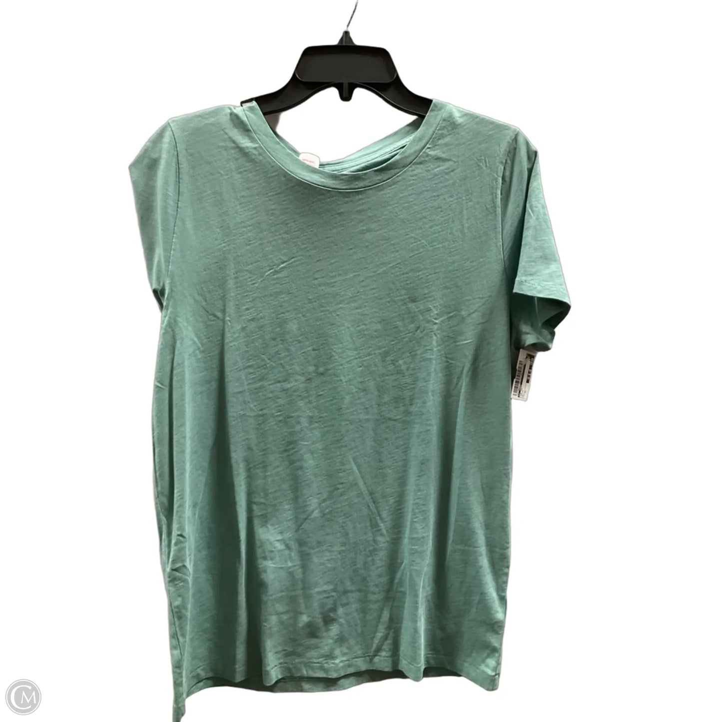 Top Short Sleeve By J. Crew In Green, Size: Xl