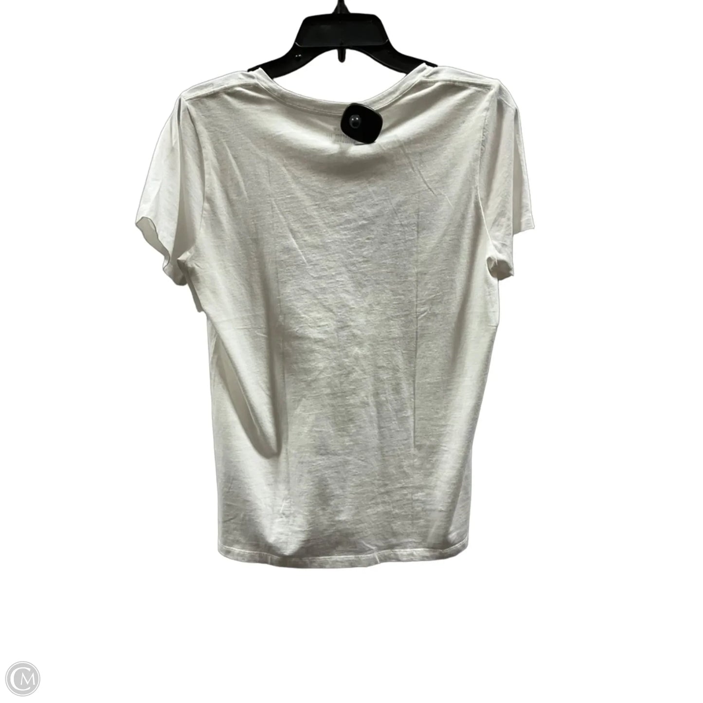 Top Short Sleeve By J. Crew In White, Size: M