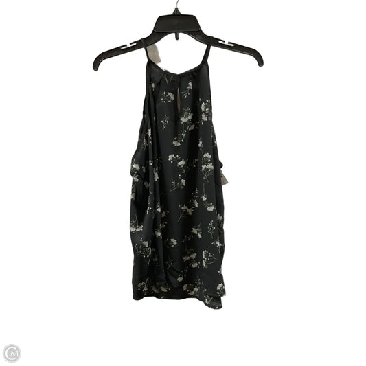 Top Sleeveless By Papermoon In Black & Cream, Size: Xl