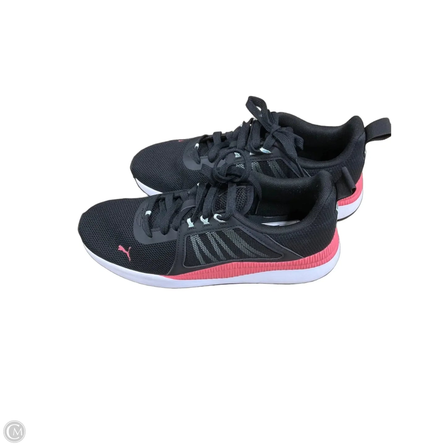 Shoes Athletic By Puma In Black & Pink, Size: 8.5