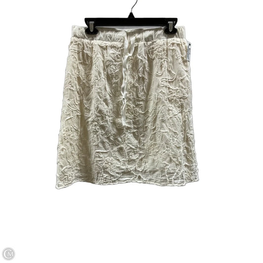 Skirt Midi By Valerie Bertinelli In White, Size: 6